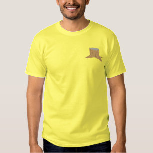 Stump Besticktes T-Shirt