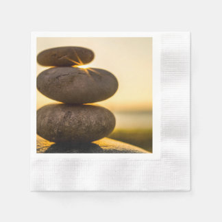 Stumpfe Serviette