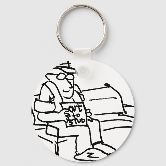 Stumpfen Schlüsselanhänger (Vorderseite)