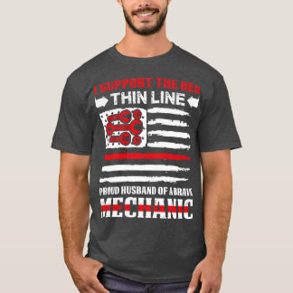 Stumpfes Stoßband eines Brave Mechanic T Shirt