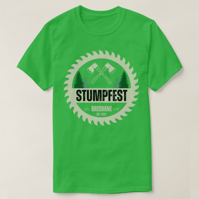 Stumpfest Brisbane Australien T-Shirt (Design vorne)
