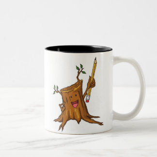 Stumpy Kaffee-Tasse Zweifarbige Tasse