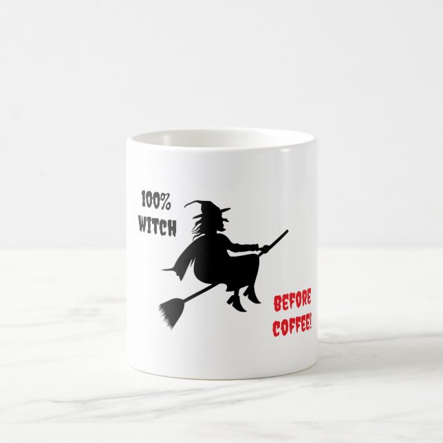 Stunde: Vintages Kaffeekonzept Halloween Kaffeetasse (Mittel)