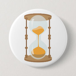 Stundenglas Button