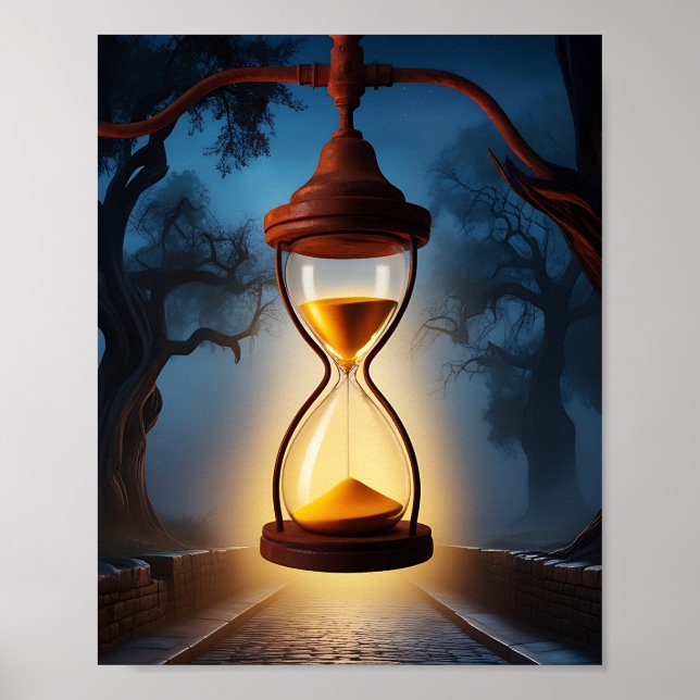 Stundenglas Poster (Vorne)