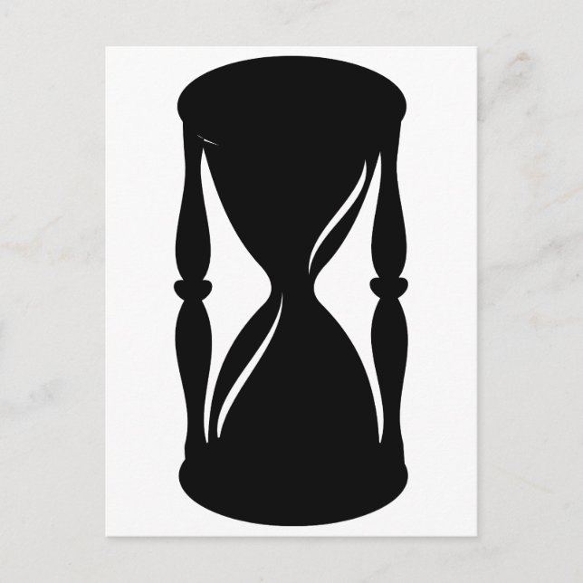 Stundenglas - Sande der Zeit Postkarte (Vorderseite)