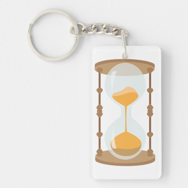 Stundenglas Schlüsselanhänger (Vorderseite)