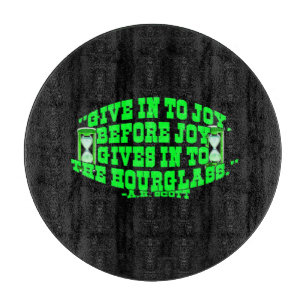 Stundenglas Schneidebrett