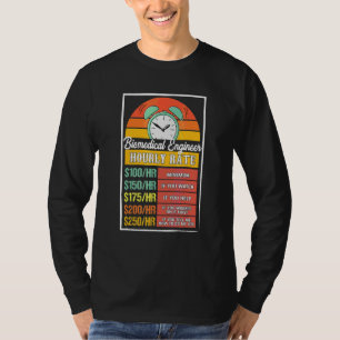 Stundensatz für Biomediziningenieure Gag T-Shirt
