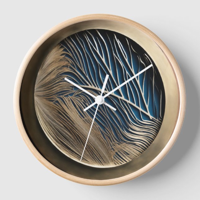 Stundenwall Uhr (Vorderseite)