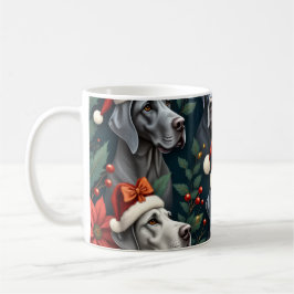 Stunning Great Dane Christmas Coffee cup Kaffeetasse