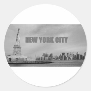 Stunning New York Runder Aufkleber