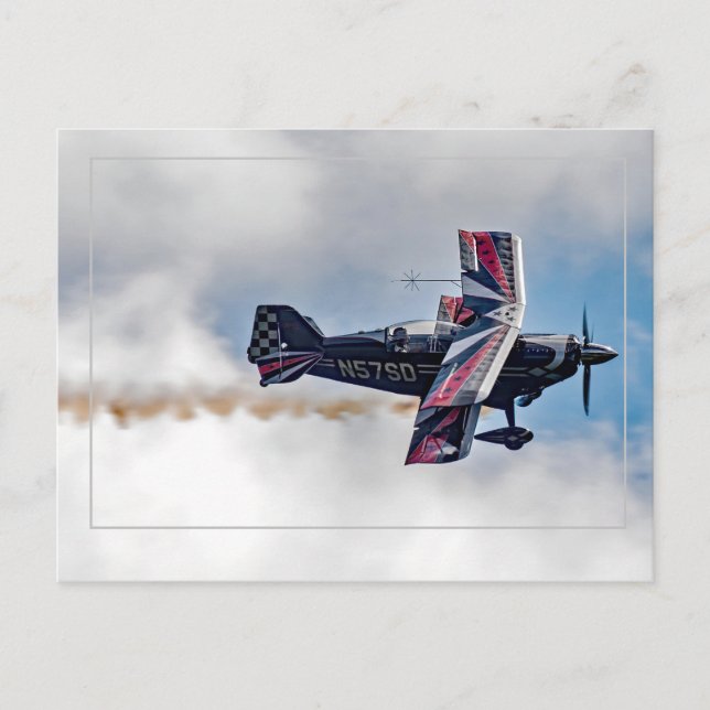 Stunt-Flyer Postkarte (Vorderseite)