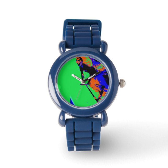 Stunt Scooter Speedster - Scooter Boy  Armbanduhr (Vorderseite)