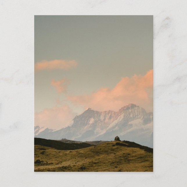 Stupa im Himalaya Postkarte (Vorderseite)