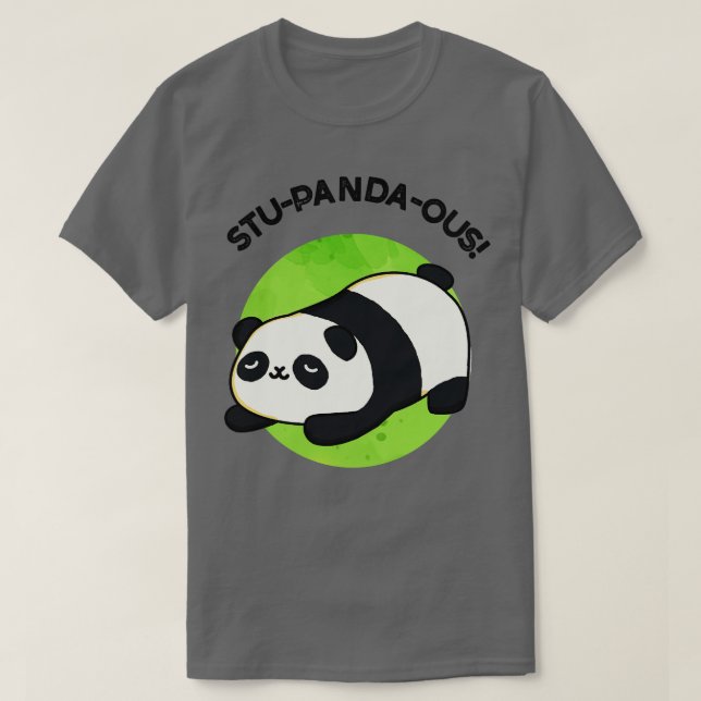 Stupandaous Süße Tier Panda Pub T-Shirt (Design vorne)