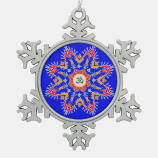 Stupéfiant, étain, ornement de "Sn'owm'flakes"