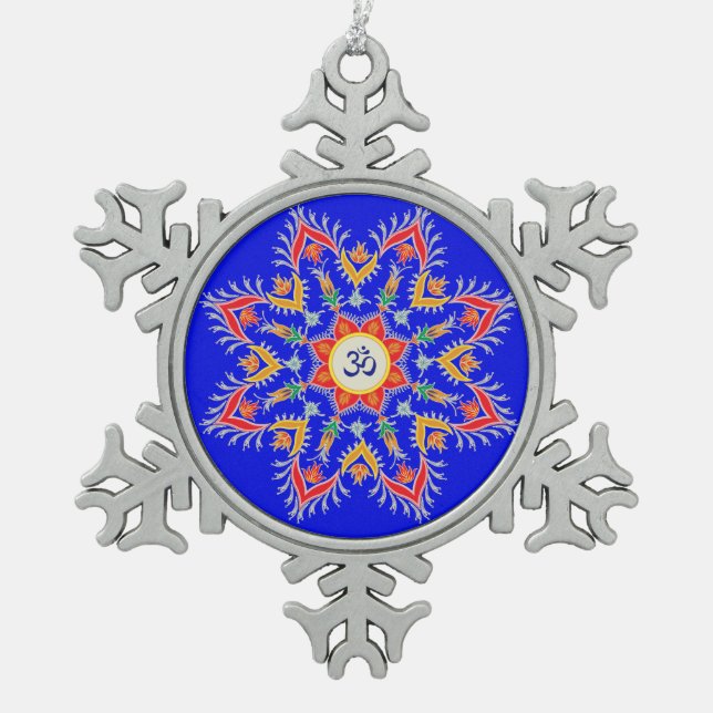 Stupéfiant, étain, ornement de "Sn'owm'flakes" (Devant)