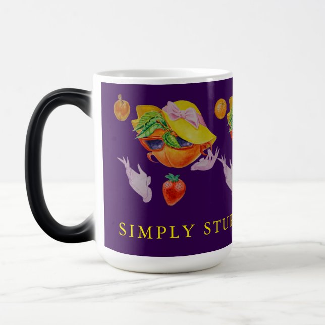 STUPENDOUSLY FRUIT DESIGNED WOMEN'S MUG  VERWANDLUNGSTASSE (Links)