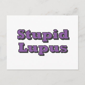 Stupid Lupus Postkarte