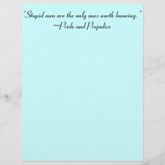 Stupid Men Worth kennen Jane Austen Zitat