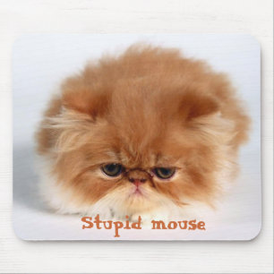 Stupid Mouse Mousepad