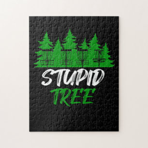 Stupid Tree Disk Golf Funny Frisbee Golf