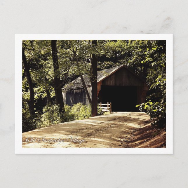 Sturbridge, Massachusetts Postkarte (Vorderseite)