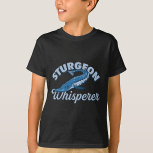 Sturgeon-Flüsterer Seelenleben - Lustiges Fischges T-Shirt