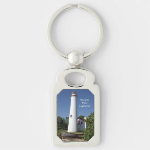 Sturgeon Point Lighthouse Metallschlüsselkette Schlüsselanhänger