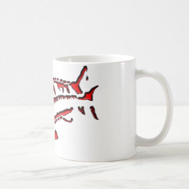 Sturgeon-Tasse - TSS-rot Kaffeetasse (Rechts)
