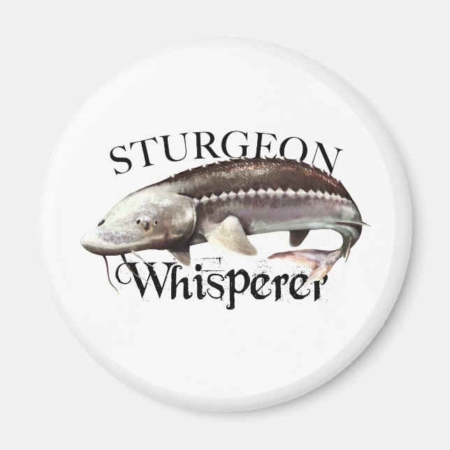 Sturgeon Whisperer Magnet (Vorne)