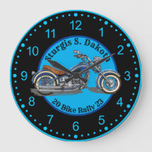 Sturgis BIke Kundgebung 2023 Blaues Motorrad