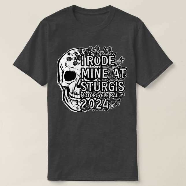 Sturgis Motorrad-Kundgebung 2024 8 T-Shirt (Design vorne)