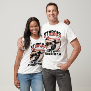 Sturgis Motorradfahrer-Rentnerplan T-Shirt