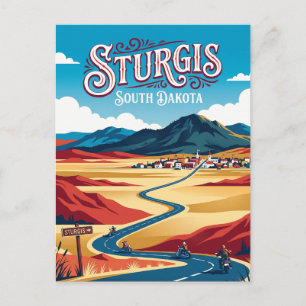 Sturgis South Dakota Postkarte