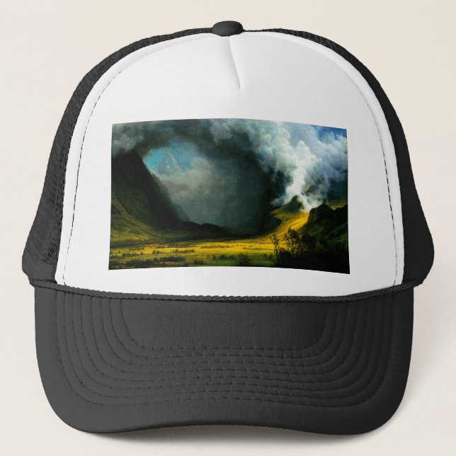 Sturm Alberts Bierstadt im Gebirgshut Truckerkappe (Vorderseite)