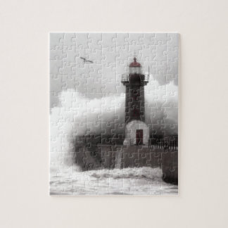 Sturm am Leuchtturm