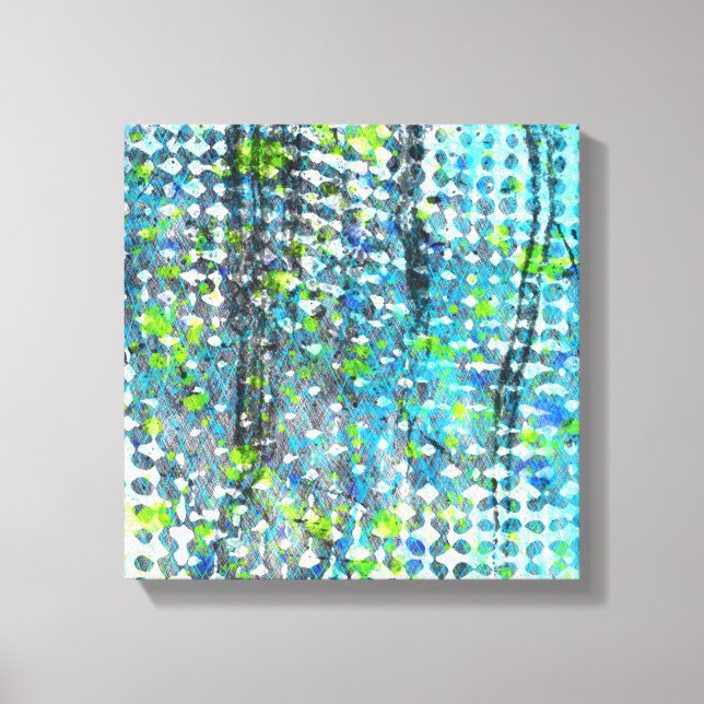 Sturm am Meer Leinwanddruck (Vorderseite)