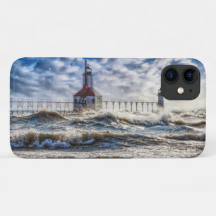 Sturm am St Joseph Lighthouse Case-Mate iPhone Hülle