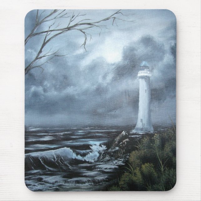 Sturm an der Flut Mousepad (Vorne)