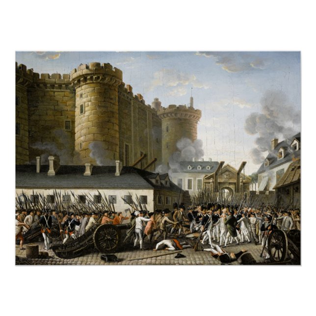 Sturm auf die Bastille Poster (Vorderseite)