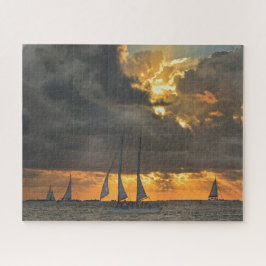 Sturm bei Sonnenuntergang in Key West, Florida
