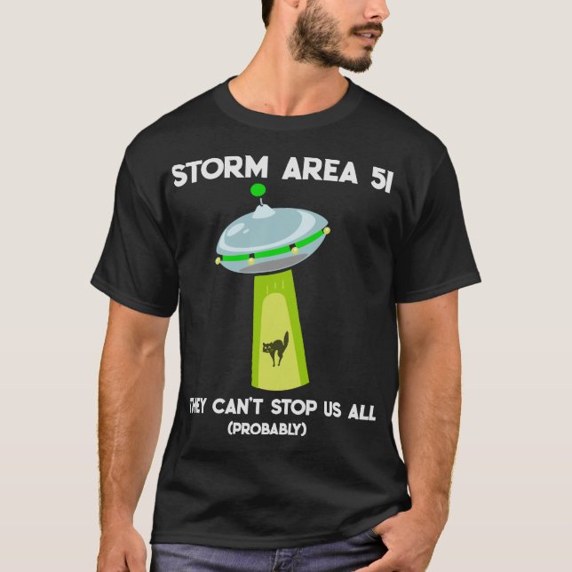 Sturm-Bereich 51 können sie uns alle nicht stoppen T-Shirt (Vorderseite)