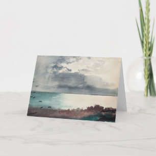 Sturm brechen, Küste Maine Winslow Homer Karte