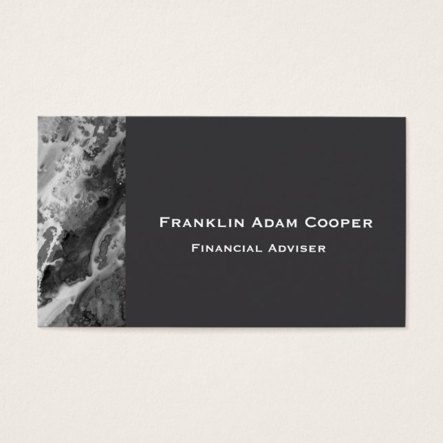 Sturm Cloud Grau abstrakter Granitfelsen (Vorderseite)