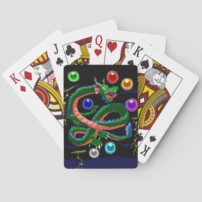 Sturm Dragon  Spielkarten (Rückseite)