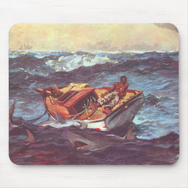 Sturm durch Winslow Homer Mousepad (Vorne)