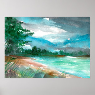 Sturm nähert poster