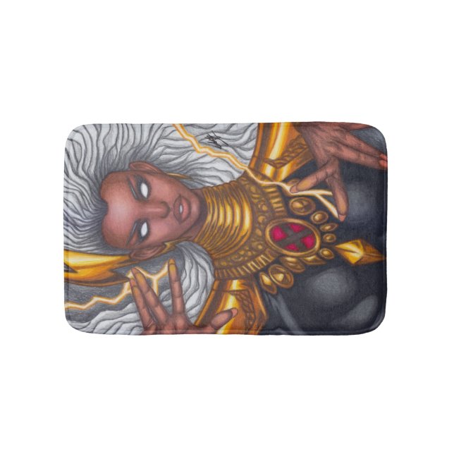 Sturm ~ Ororo Munroe Badematte (Vorderseite)